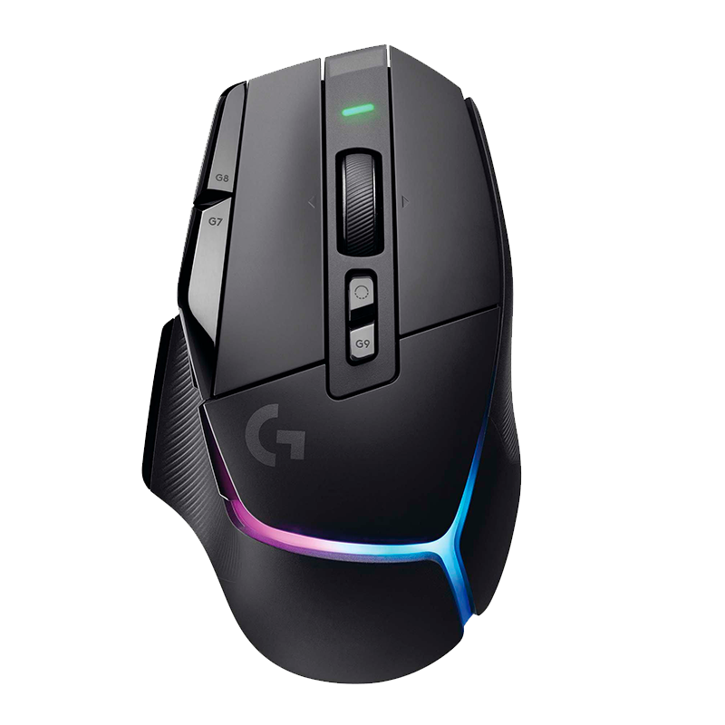 Logitech G502 X Plus Black Inalambrico Golden Gamers