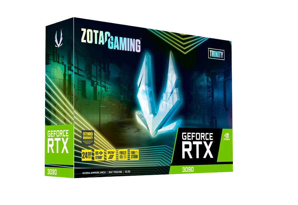Zotac Gaming GeForce RTX 3090 Trinity 24GB GDDR6X | Golden Gamers