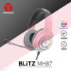 Audífonos Fantech Blitz MH87 RGB Sakura Edition, Pc/Consolas