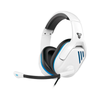 Audífono Gamer Fantech Valor MH86 Blanco conexión jack 3.5m