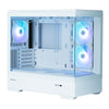 Zalman P30 Blanco Micro-Atx (Incluye 3 ventiladores)