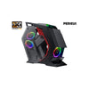 GABINETE XIGMATEK PERSEUS TG (ATX) (RAINBOW FAN LED)